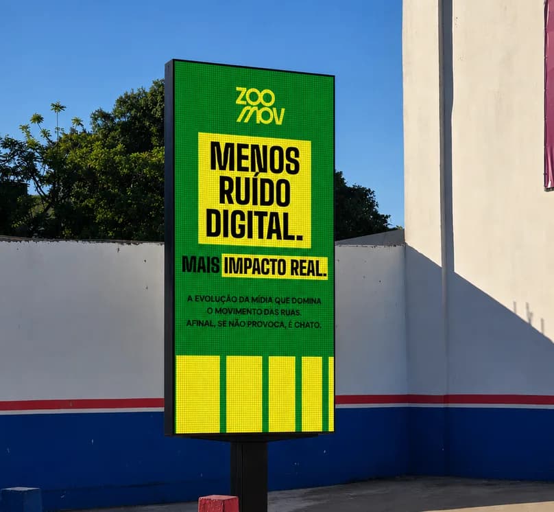 Totem Digital Zoomov na Ilha do Governador (Cacuia), Rio de Janeiro