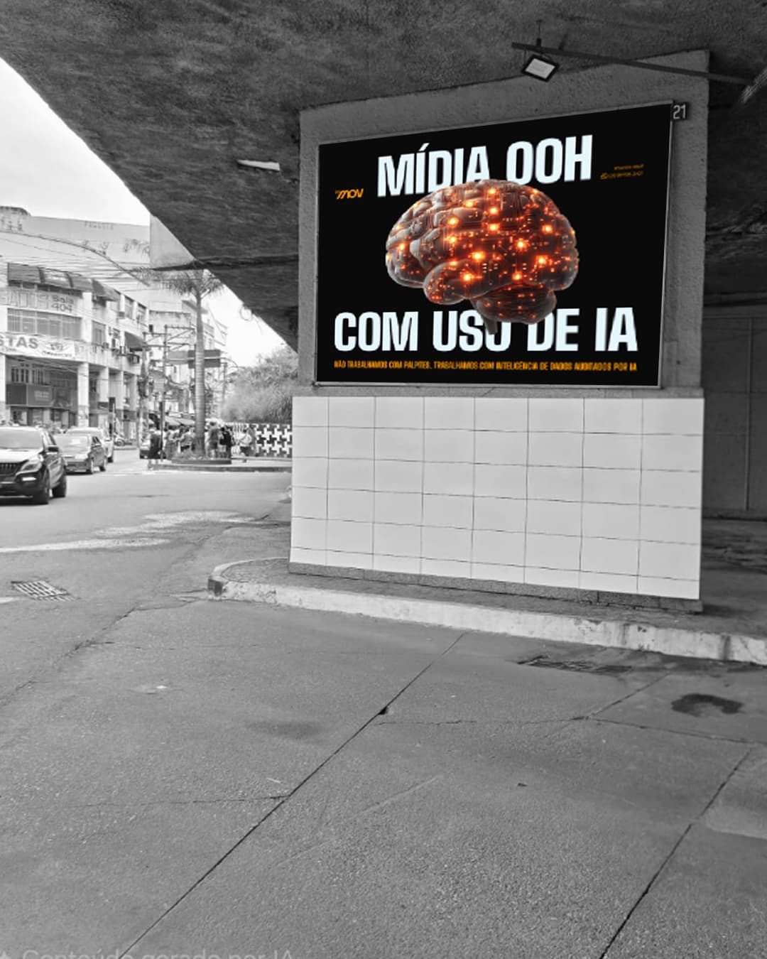 Painel 007 PTA-21 em São Gonçalo/RJ