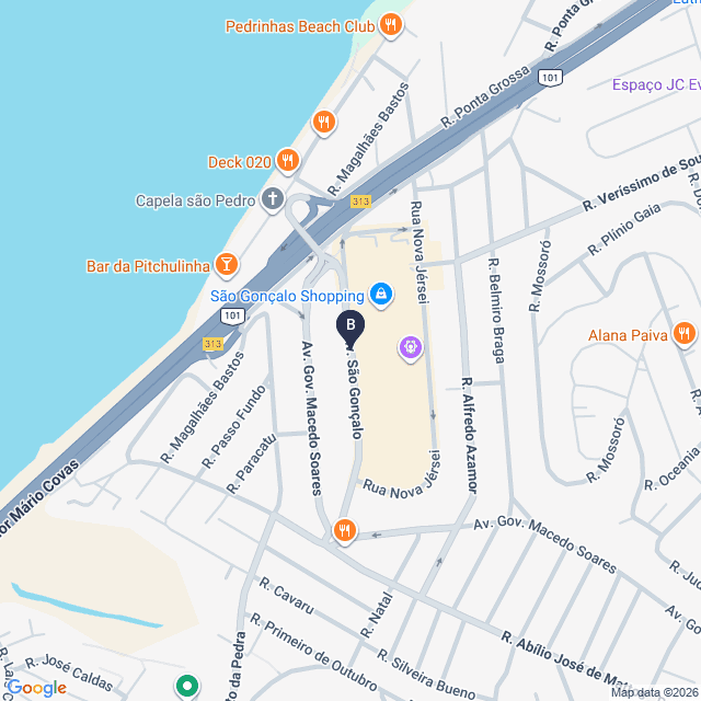 Mapa da localização do painel 003 C1.1