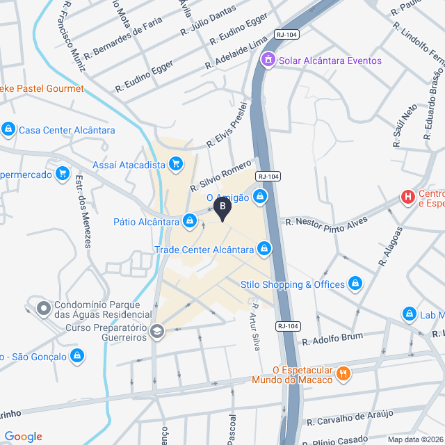 Mapa da localização do painel 002 BL1.1