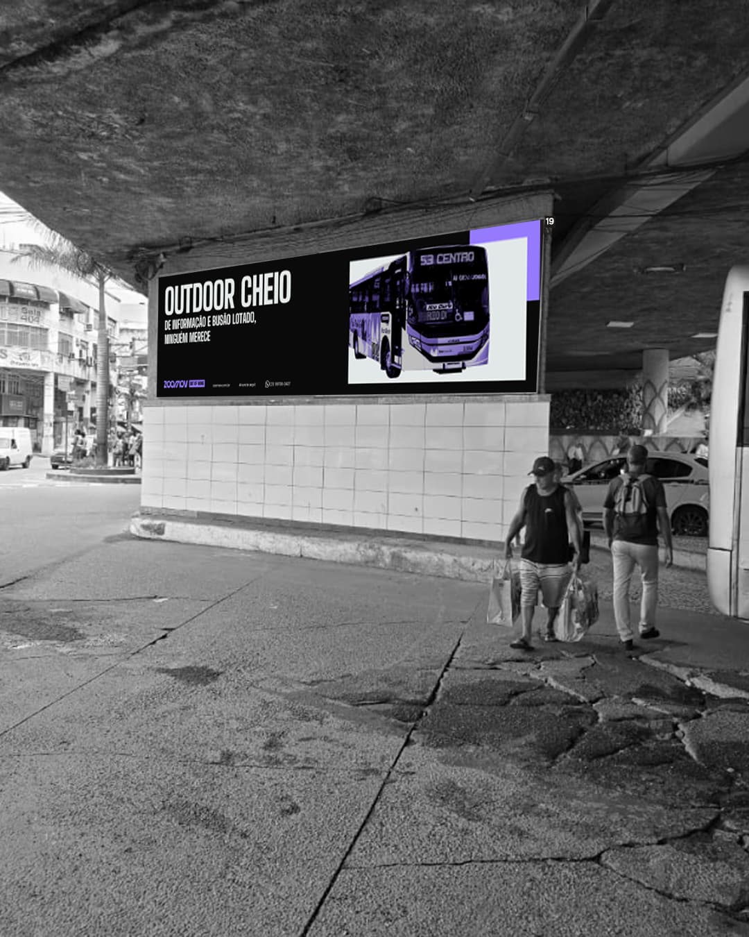Painel 007 PTA-19 em São Gonçalo/RJ