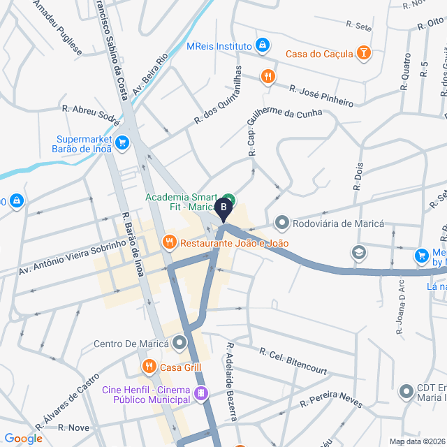 Mapa da localização do painel 004